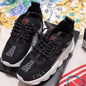 Chain reaction Versace shoes